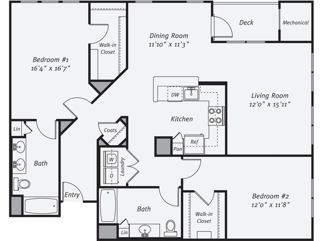 Floorplan - Avalon at the Hingham Shipyard