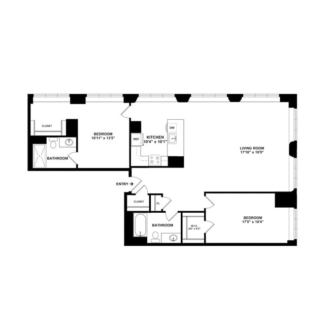 Floorplan - Residences at Mill 8 and 10 (A 55+ Senior Community)