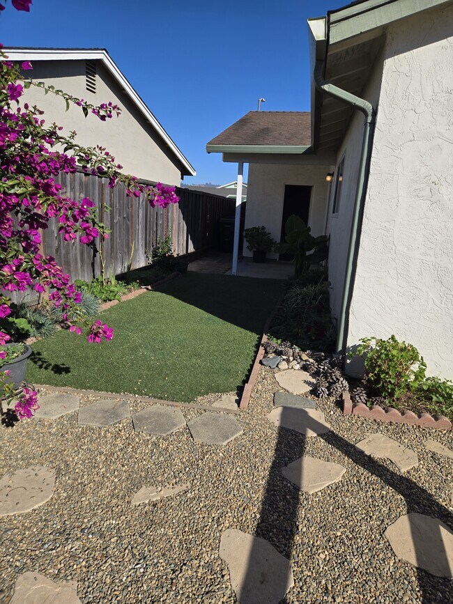 Back Yard - 613 Peartree Dr