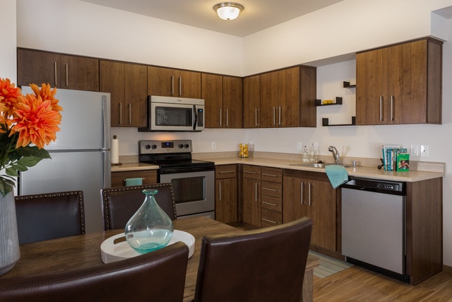 Enjoy your kitchen with full appliances! - Reserve at Everett for 55+ Active Seniors