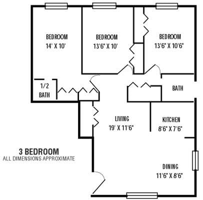 Floorplan - Wildercroft Terrace