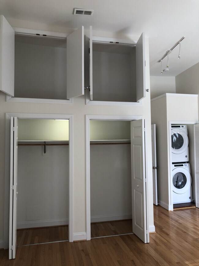 Master bedroom huge top & bottom closets - 1204 Florida Ave NE