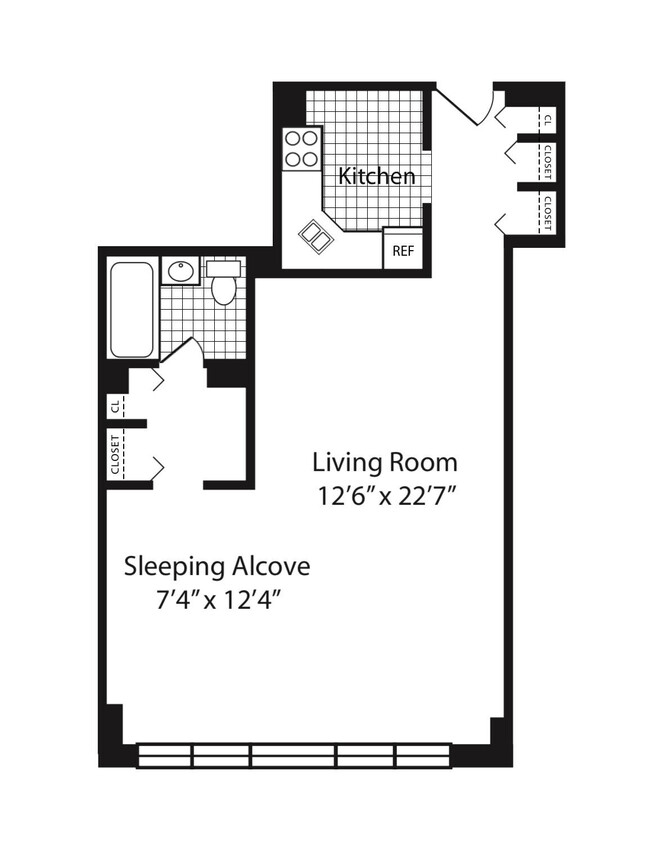 Floorplan - The Ashford NYC