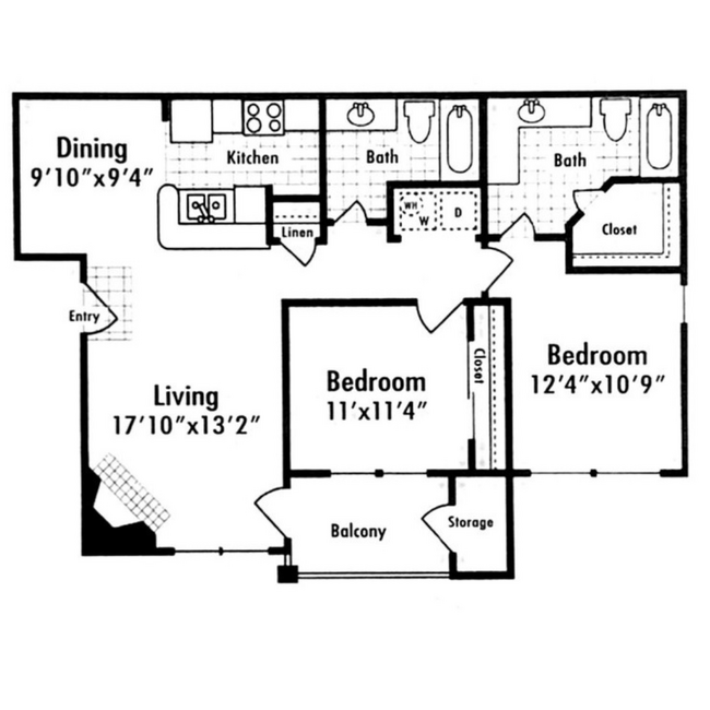 Floorplan - The Gates of Cedar Hill