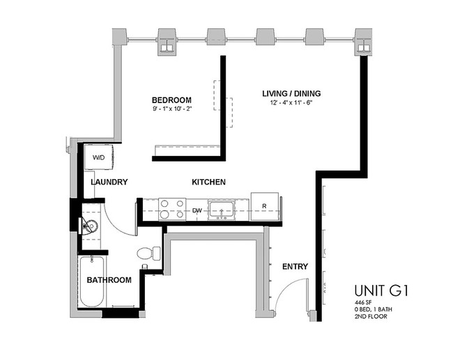 Floorplan - The Brenton Lofts