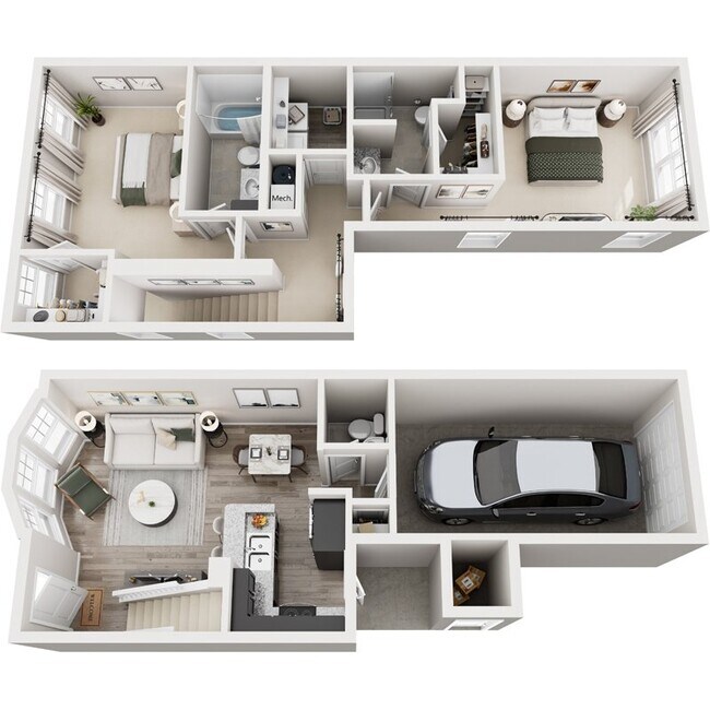 Floorplan - The Hamilton at Fishers