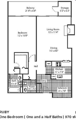 Ruby - Henley and Remy Apartments