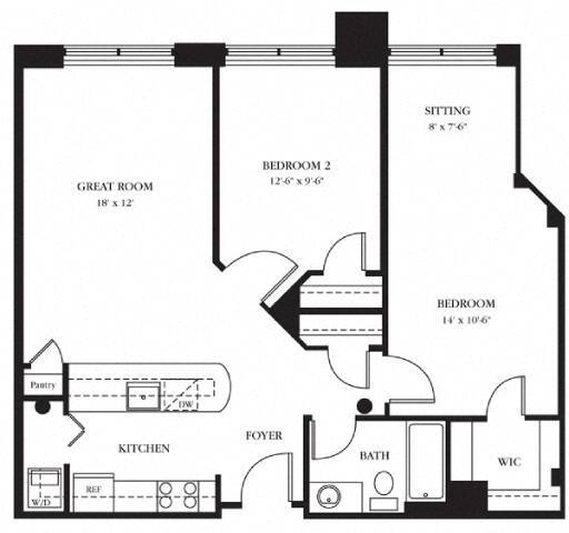 Floorplan - The River Lofts at Tobacco Row