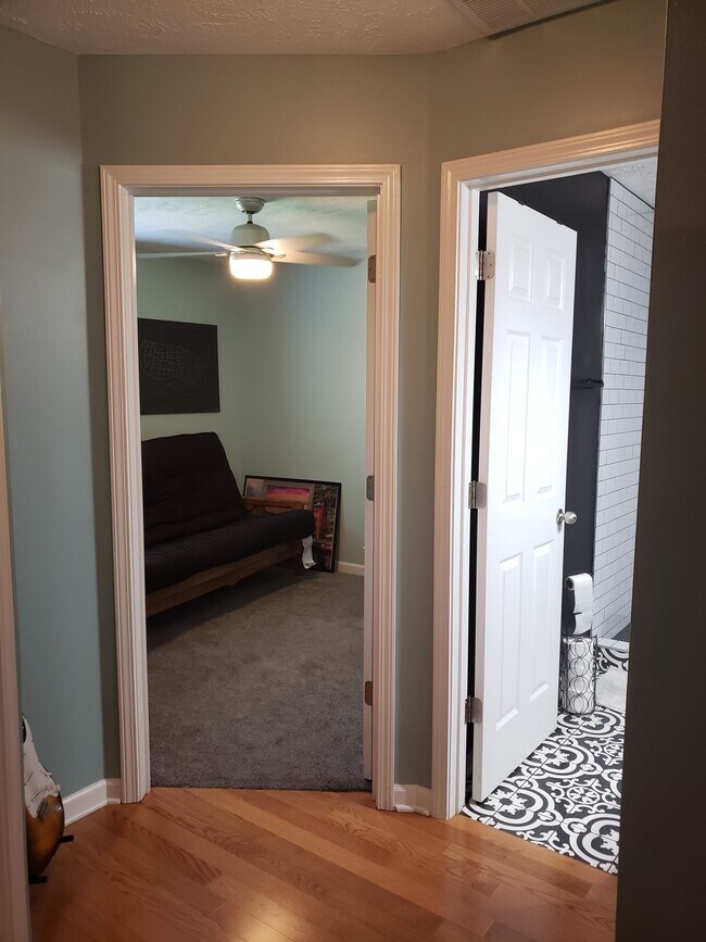 Second bedroom or office with fan. - 820 Laramie Ct
