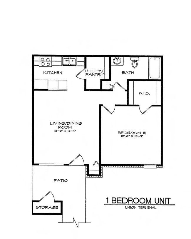 1BR/1BA - Union Terminal