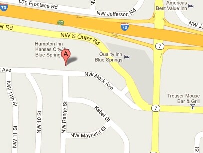 Map View - 901 NW Mock Ave