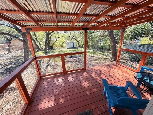 Back porch - 1226 Amanda Dr