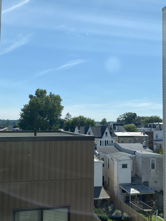 Window view from the living room (see below for the unit video tour link) - 4136 Mitchell St