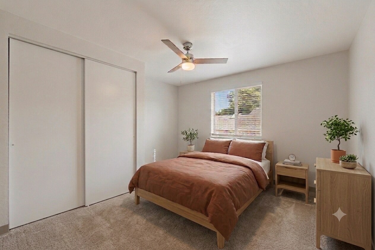 Bedroom - Rendering - 701 Aztec Dr