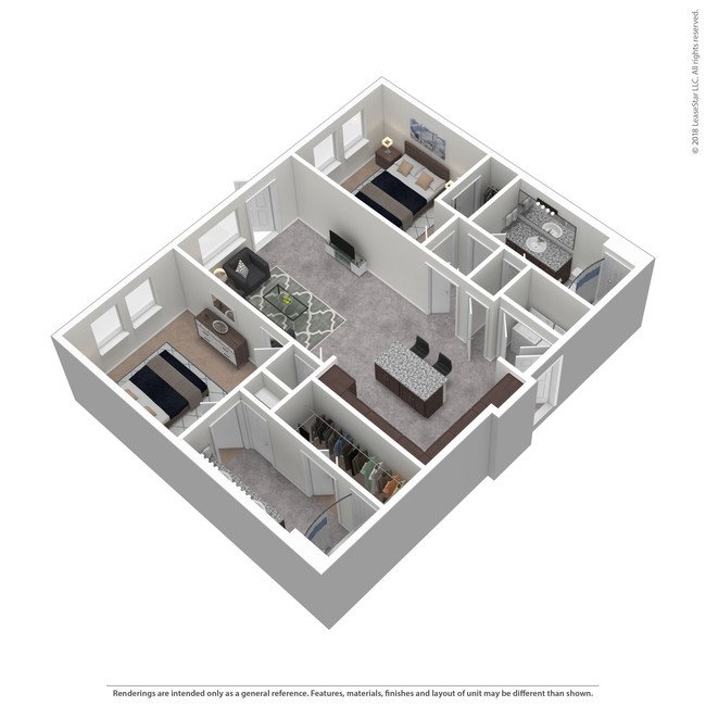 Floorplan - Cortland Oak Lawn