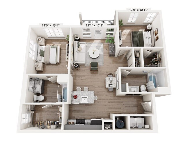 Floorplan - Montage West Lafayette