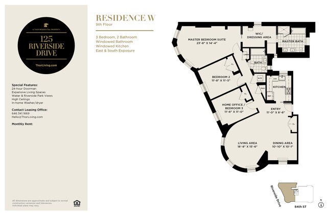 Floorplan - 125 Riverside Drive