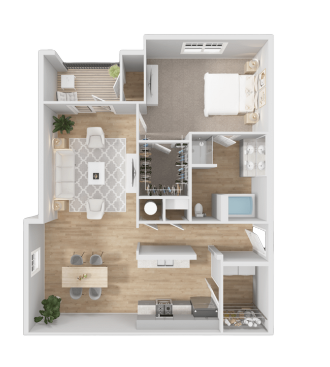 Floorplan - Cocoa Grand Apartments