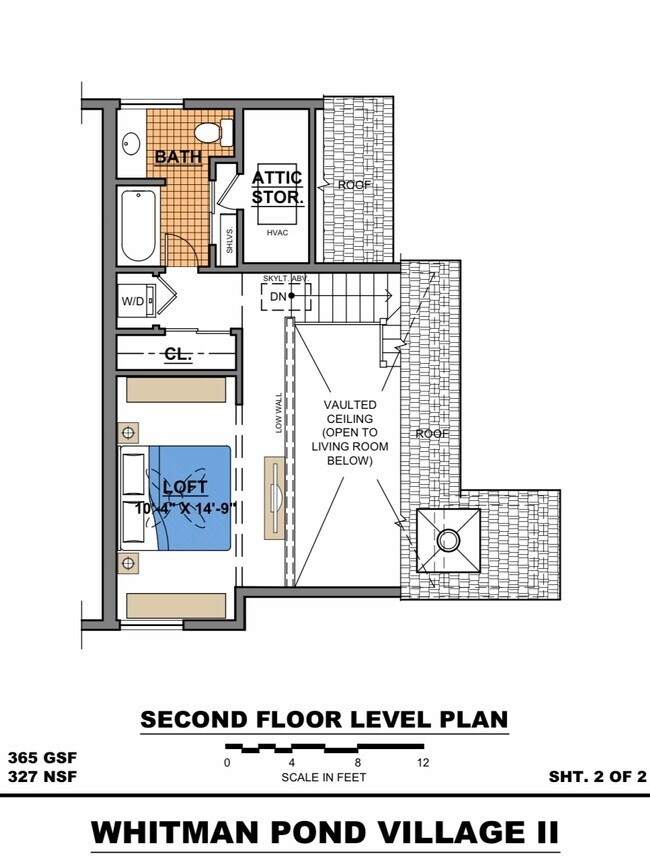 Upper Level Plan - 231 Lake St