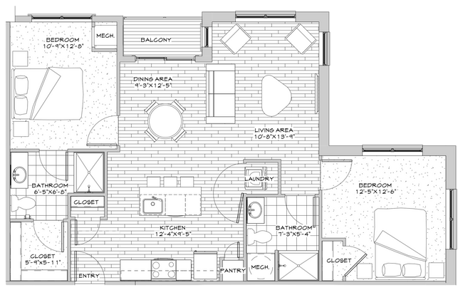 Jerome 203- 2bed - The Jerome