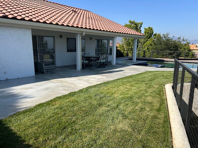 Covered Patio with Bluetooth Speakers - 12644 Nola Pl