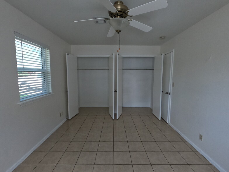 Double closets in master bedroom - lots of storage space - 415 W Guthrie St