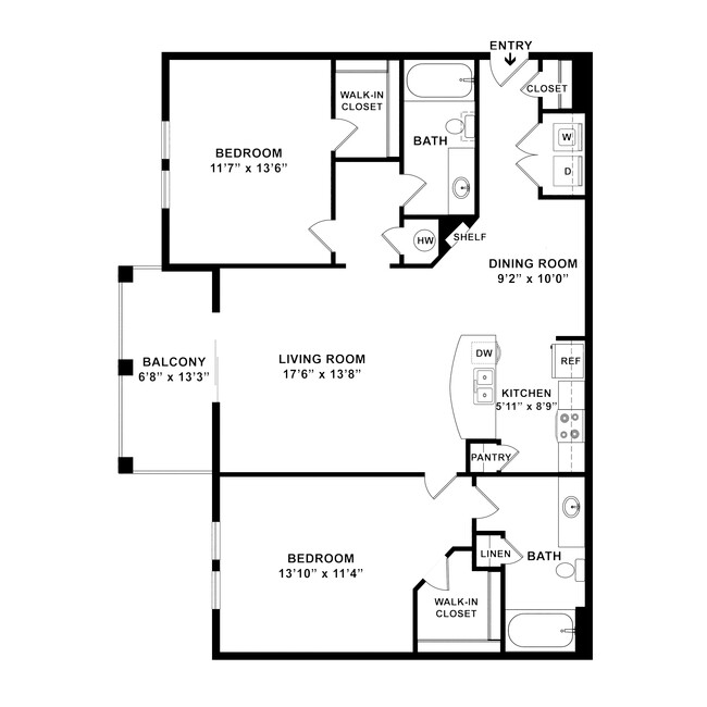 Floorplan - The Elms at Odenton