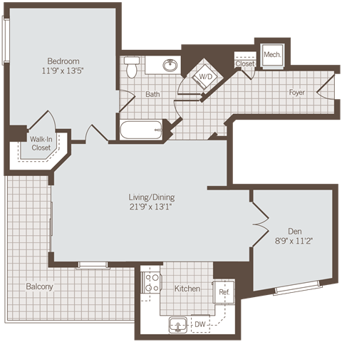 Floorplan - Bennett Park