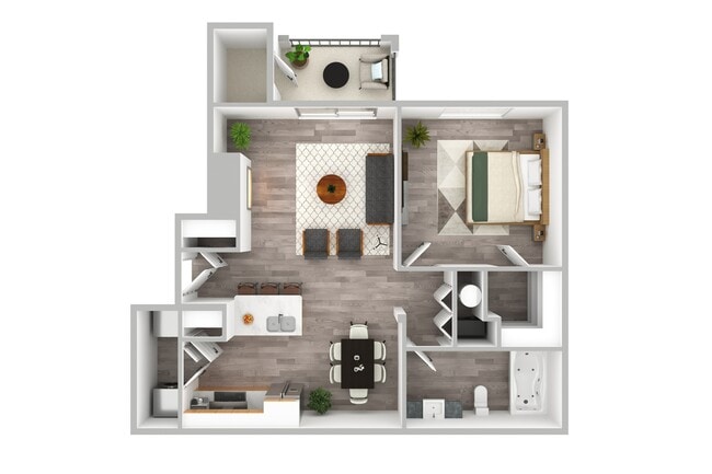 1 Bedroom | 1 Bath | 765 SF - Avalon Oaks Apartments