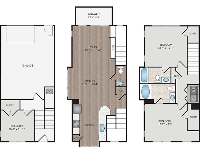 Marshall Park Apartments + Townhomes - 3950 Fairsted Dr Raleigh NC ...