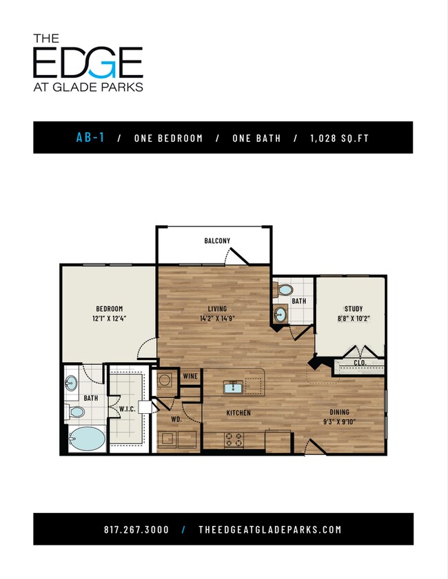 Floorplan - The Edge at Glade Parks