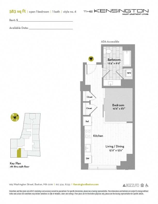 Floorplan - The Kensington