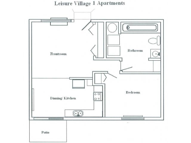 1BR/1BA - Leisure Village I