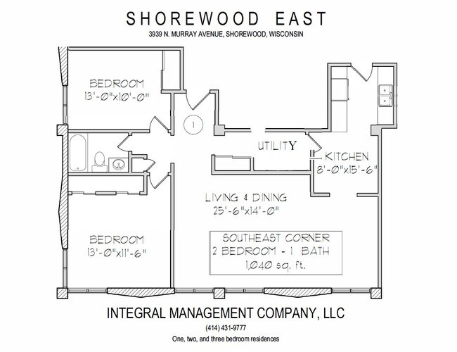 Floorplan - Shorewood East Apartments