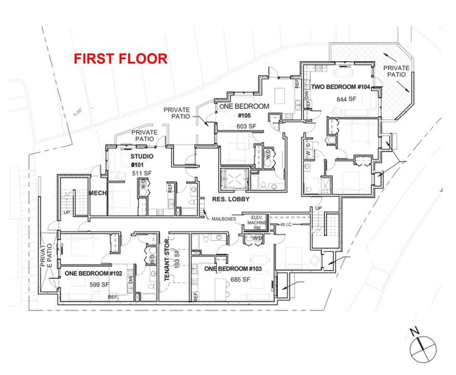 Floorplan - Bradbury Pointe Apartments