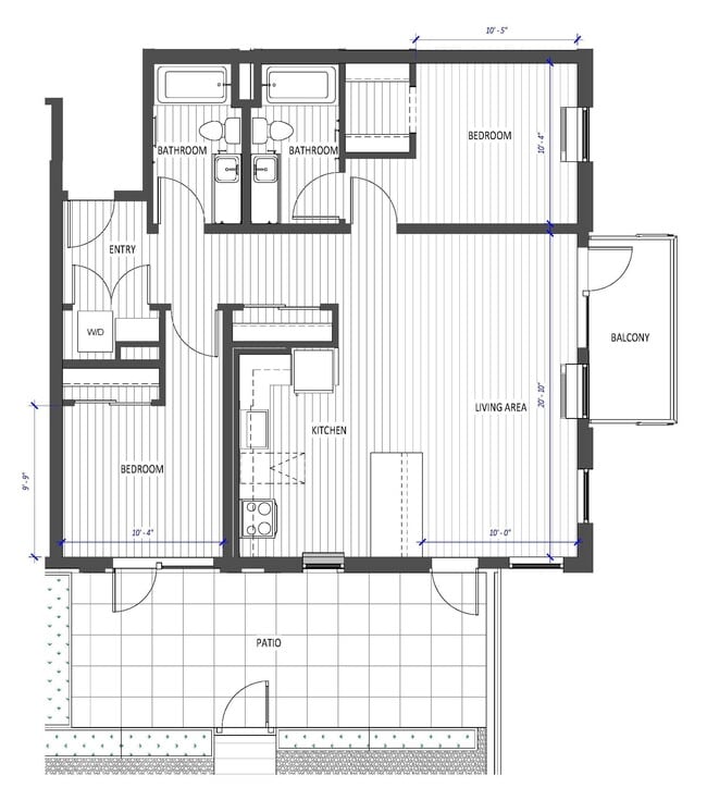 Floorplan - Hyas Point Apartments