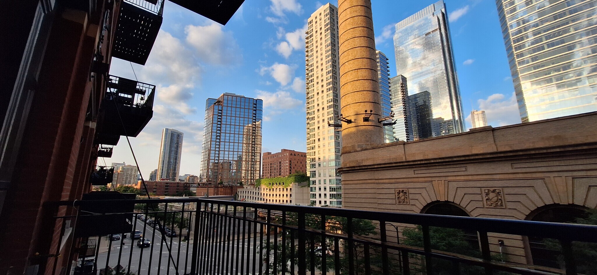 Balcony - North View - 226 N Clinton St