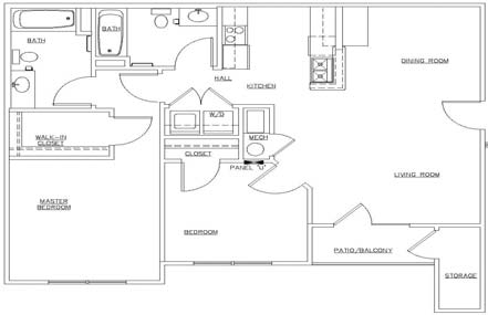 2BR/2BA - The Ridge at Searcy