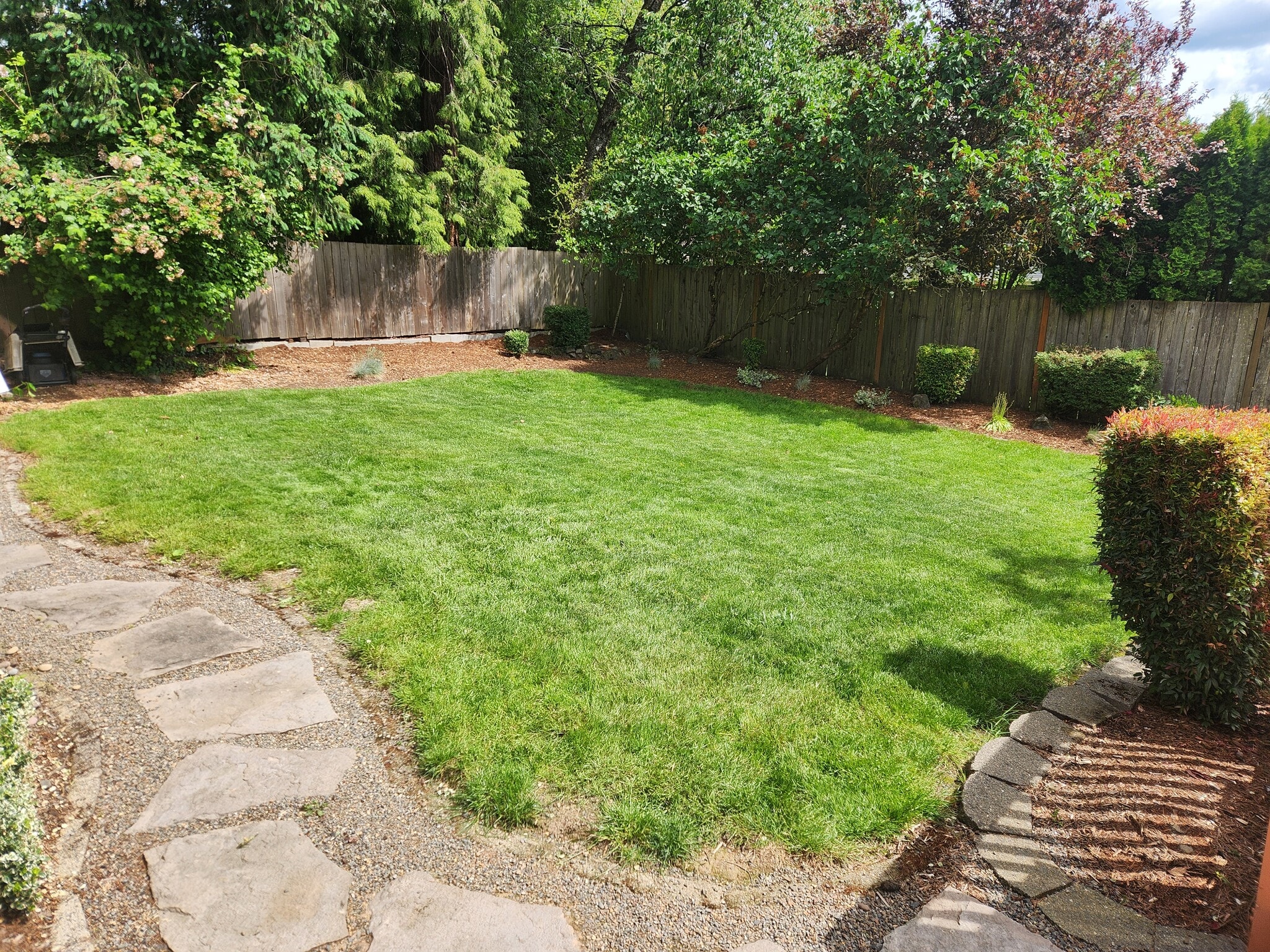 Large backyard - 6050 SW Taylors Ferry Rd