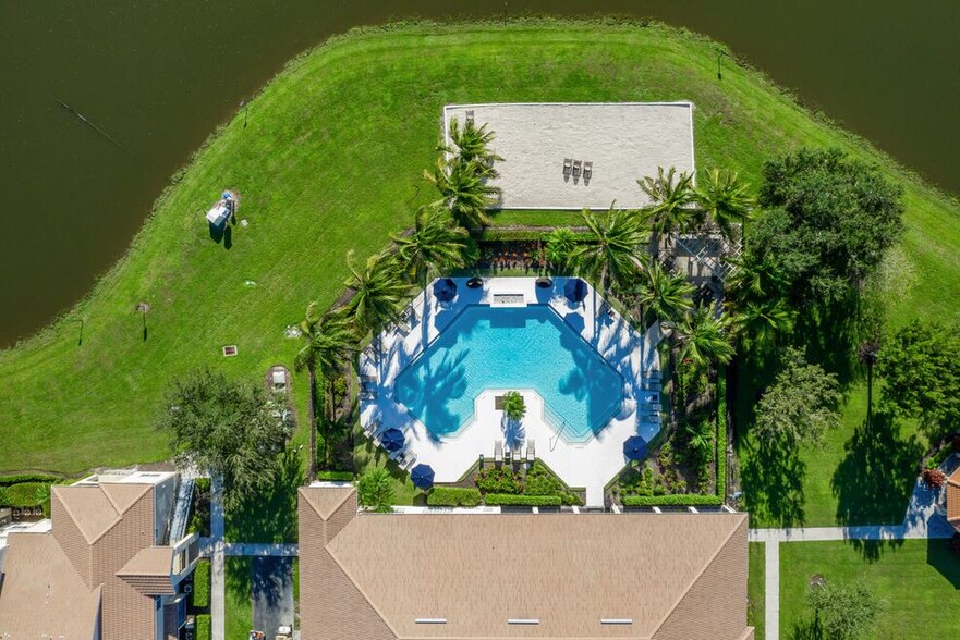 Aerial View of Cypress Legends Pool - Cypress Legends