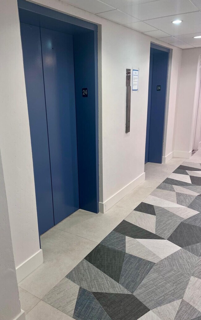 New Elevator Lobby - 2655 Collins Ave