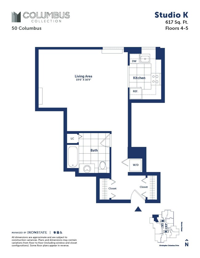 Floorplan - 50 Columbus