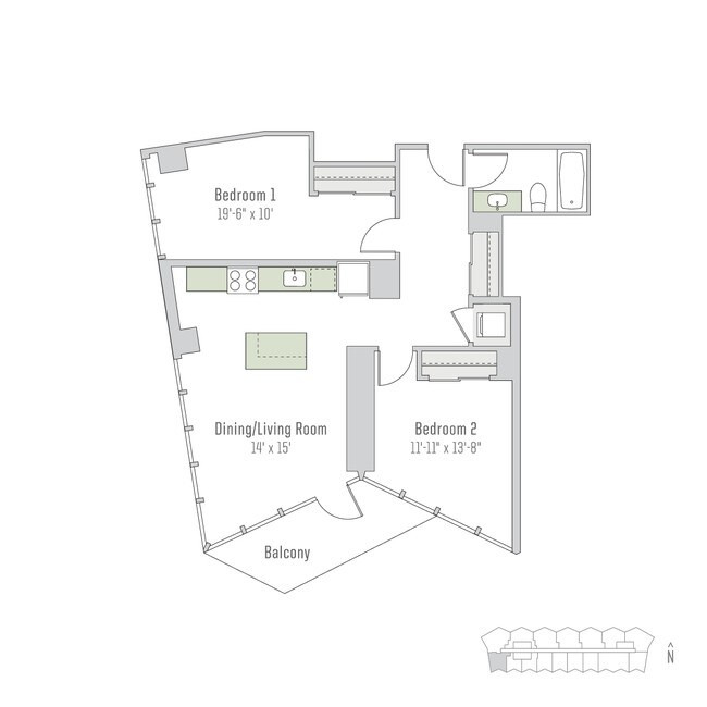Floorplan - City Hyde Park