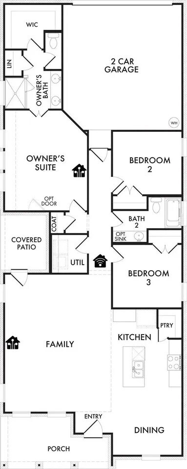 House Floor Plan - 2004 Poppy Way