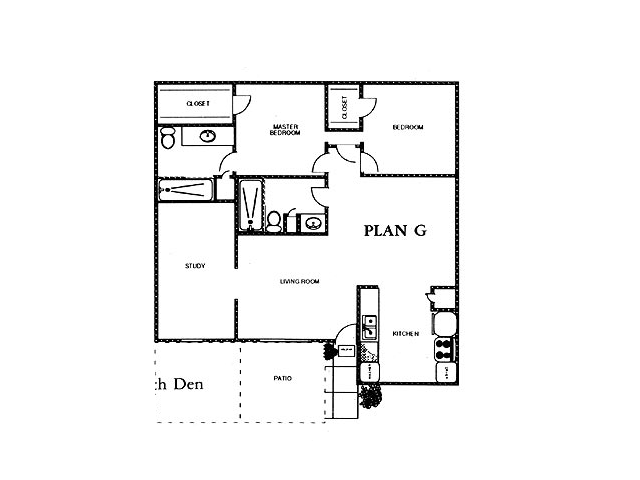 Floorplan - Braeswood Oaks Apartments