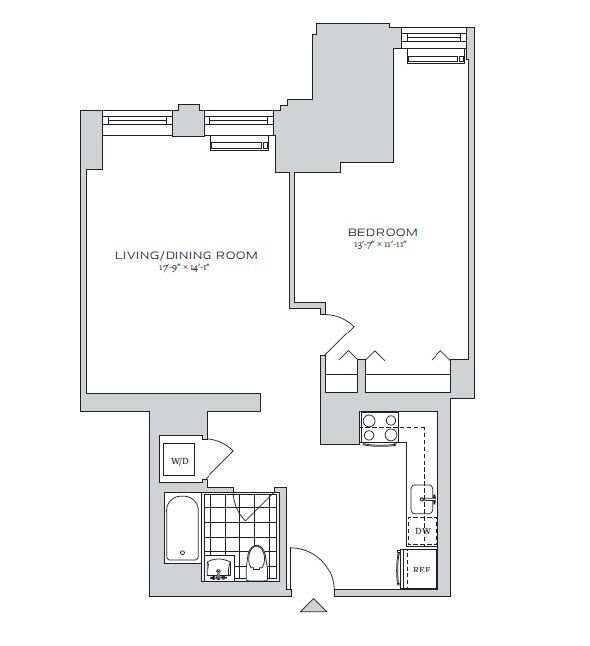 Floorplan - 70 Pine Apartments