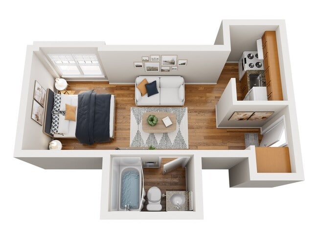 Floorplan - Maurice Dear Apartments