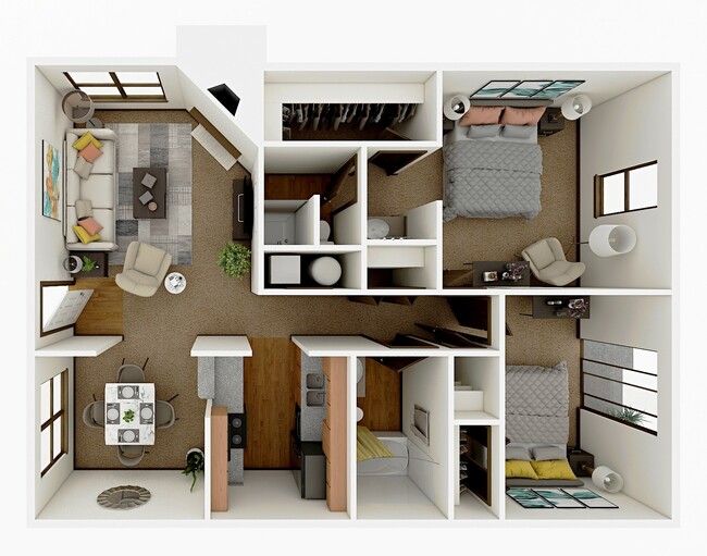 Floorplan - Buttonwood Tree Apartments