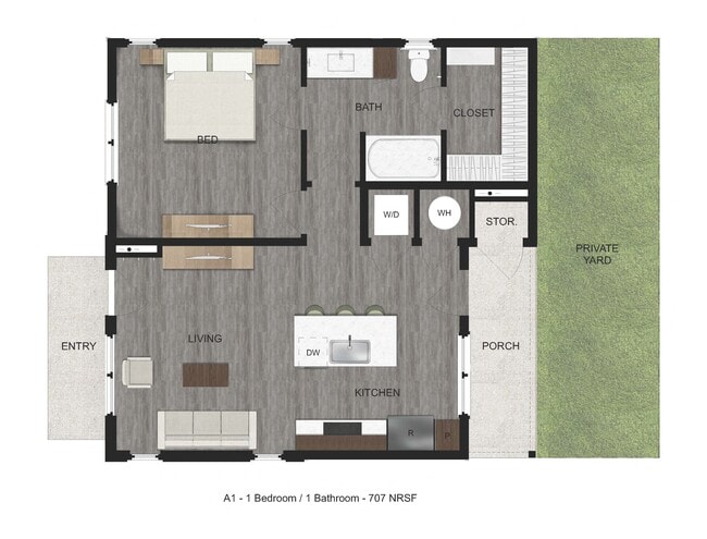 Floorplan - parcHAUS at Mustang Drive