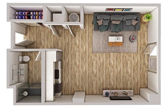 Floorplan - Novi Lofts